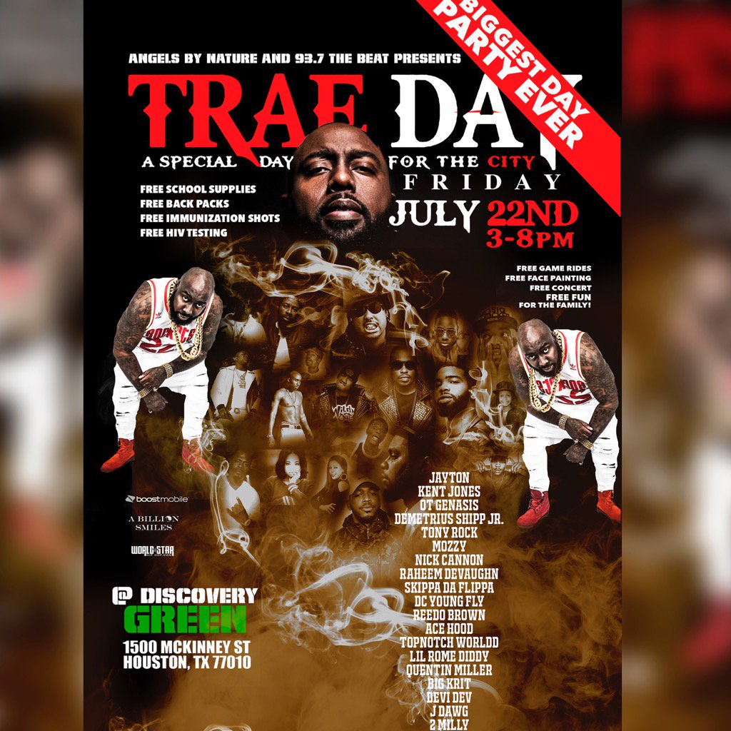 WeScoreMore's tweet image. #TraeDay2016 Houston Texas July 22nd @traeabn