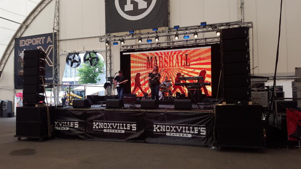 VJUmatic's tweet photo. I'm down in #yyc running the 18mm LED video wall for @knoxvillesyyc all Stampede. Yeehaw! https://t.co/a5XfB26Hbl