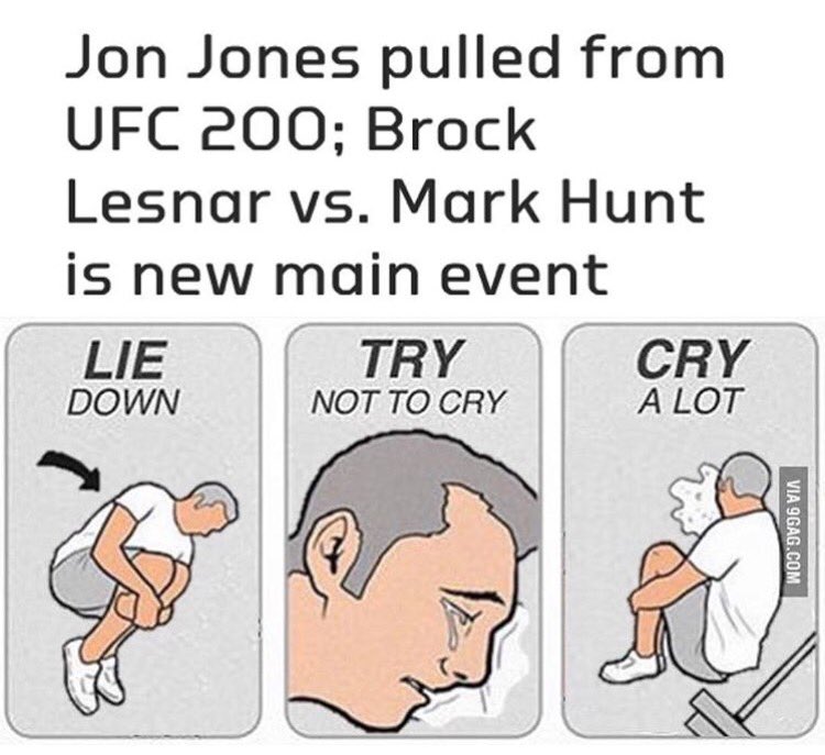 Travis_spp's tweet photo. @alexdandi questo è stato il #mood di oggi. #ufc200 #ufcsufox #JonJonesOUT https://t.co/Y6rCtLKAjQ