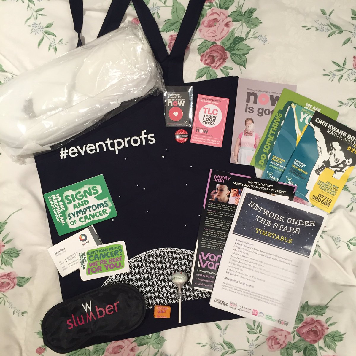 anastazjasadv's tweet photo. Thank you @NetworkingStars and all the sponsors/supporters for this cute goodie bag! #networkingstars https://t.co/ZUNjmdW9Is