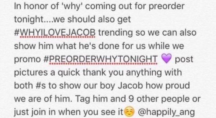 kristenrollens's tweet photo. #WHYILOVEJACOB He's the biggest mush you'll ever meet & he's pretty damn talentedโบ๏ธ๐#PREORDERWHYTONIGHT https://t.co/4QHaELB05p