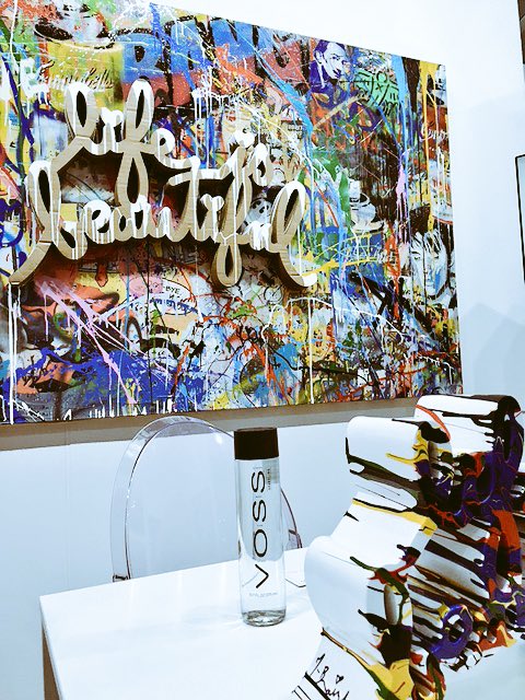 vosswater's tweet image. Life is beautiful. #ArtSouthampton #VIPPreview