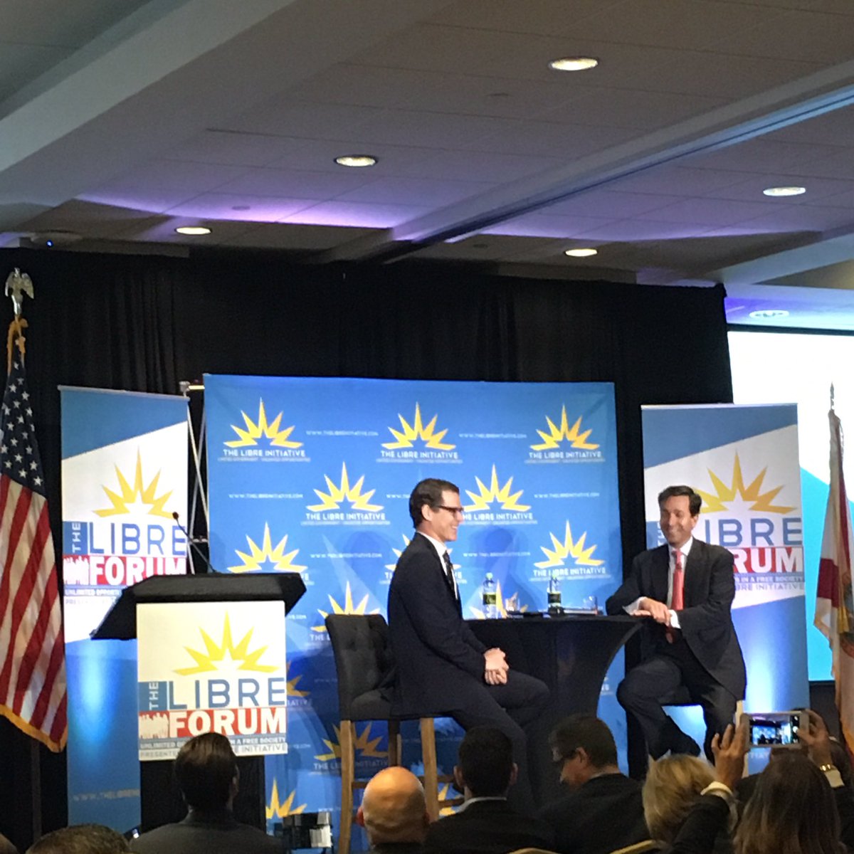 JeandelizeVelez's tweet photo. Live from the #LibreForum @danielggarza @luisfortuno51 #puertorico #letstalk @LIBREinitiative https://t.co/OFLIha5sDm