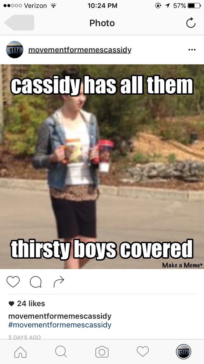 elizabeth_jacey's tweet photo. Go follow movementformemescassidy on Instagram! You'll laugh. #4thfest2016 https://t.co/3fZPZ32dWY