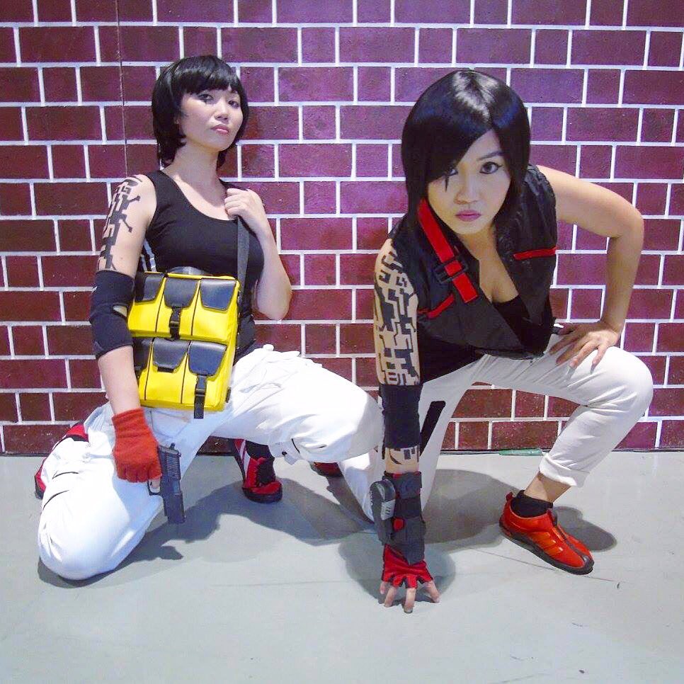 ChBoase's tweet photo. Faith Orig & Catalyst versions ยฉTheALVINtaker #MirrorsEdgeCatalyst #mirrorsedge #toyconph2016 https://t.co/nrAKNnnJJD