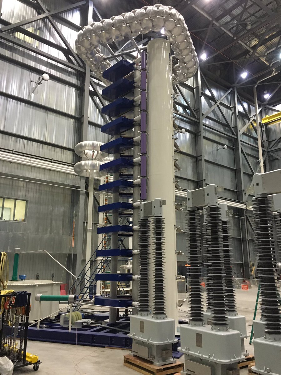PaulBoris_'s tweet photo. Great discussion with @manitobahydro today on becoming a #digitalindustrial - impressive High Voltage Test Facility https://t.co/bWNvaidGgK