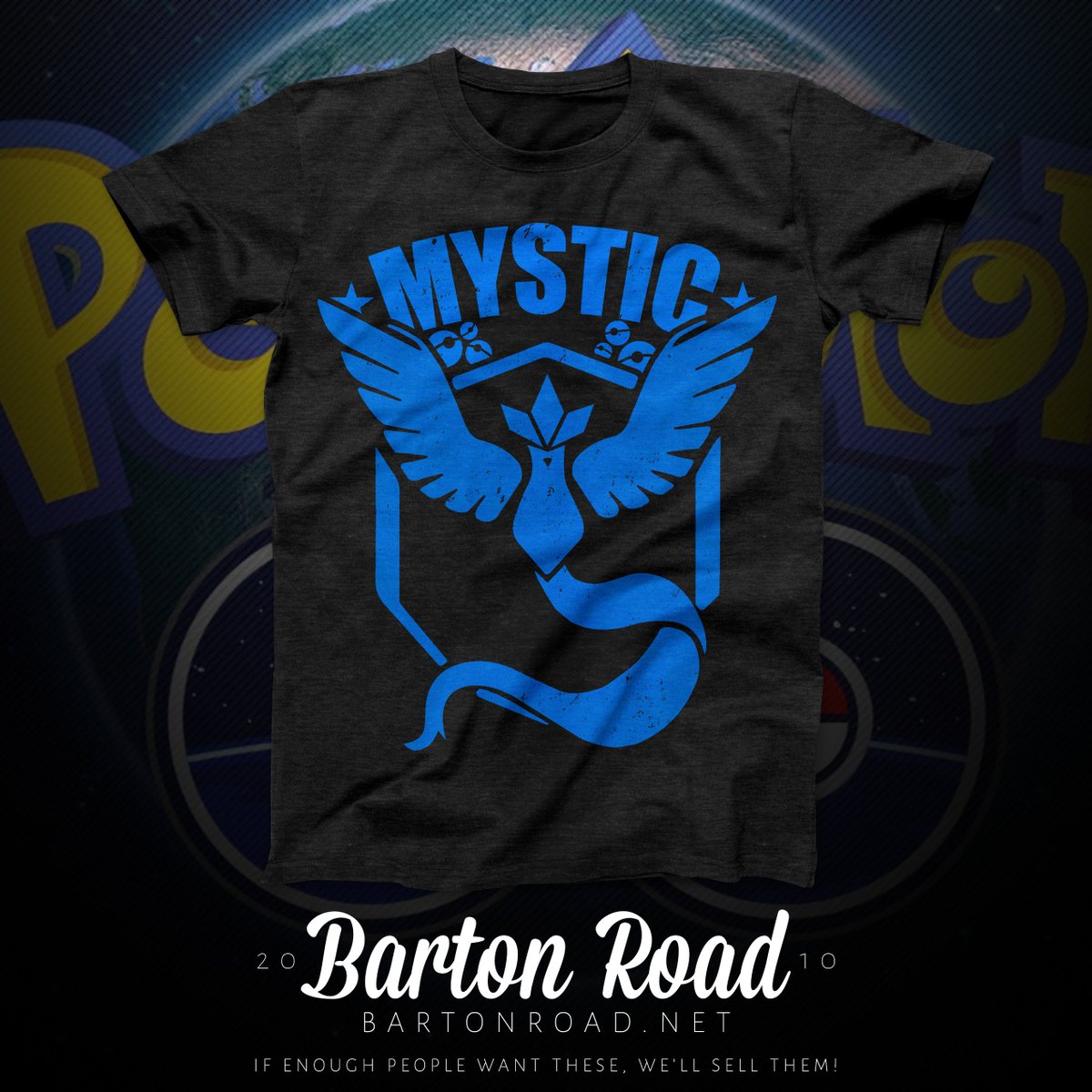 Barton_Road's tweet photo. Any one playing #PokemonGO interested in buying these? Thinking about making @teespring campaigns! https://t.co/C35WFm3oex