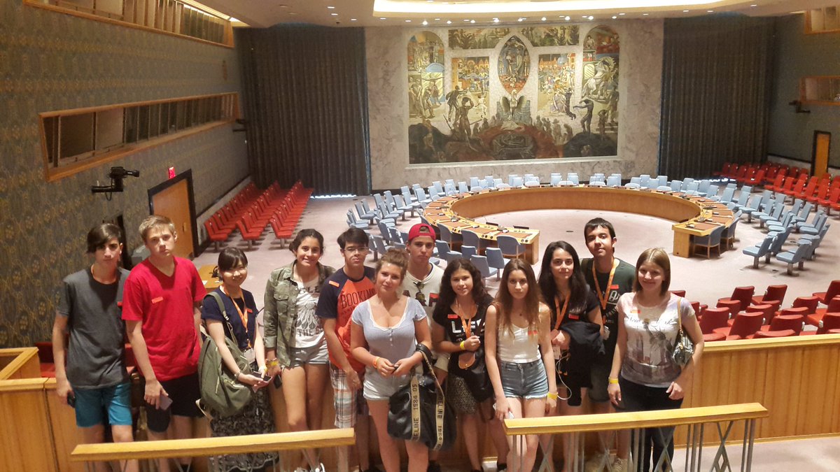 ELSsummerNYC's tweet photo. Day at the United Nations. #elssummer #UnitedNations https://t.co/SLJ88JSI9C