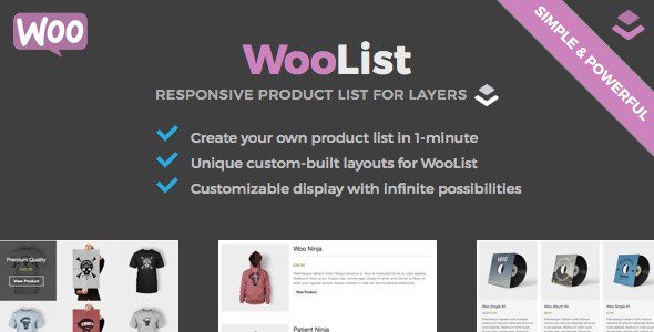 WpWarez's tweet image. WooList - #Woocommerce Product List ... - #Ecommerce #Layerswp #LayerswpExtension goo.gl/NviwmQ