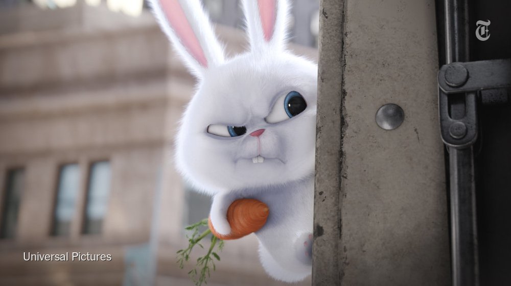 Kevin Hart as a fuzzy, angry bunny steals “The Secret Life of Pets