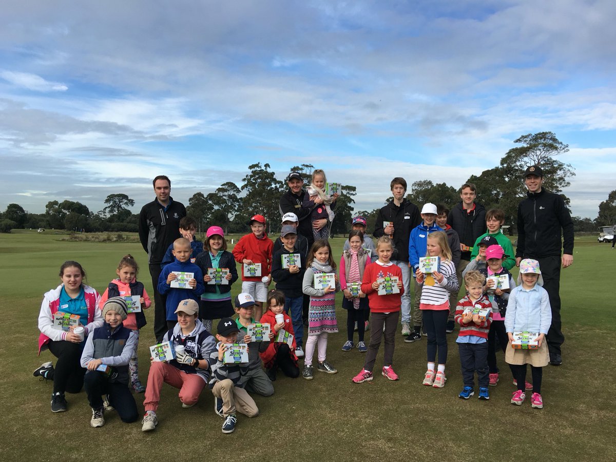 What a fantastic morning for the <a href="/KingstonHeathGC/">Kingston Heath Golf Club</a> Junior Clinic! Thanks so much to <a href="/SrixonGolf/">Srixon</a> for supplying prizes!