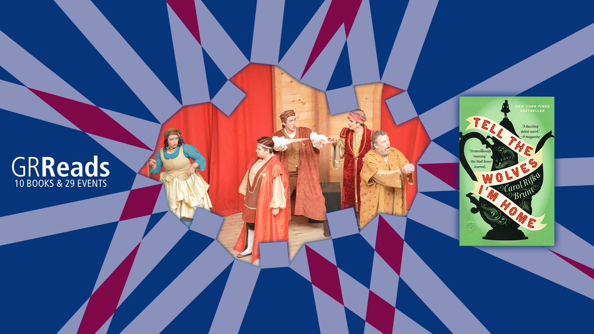 grpl's tweet photo. Shakespeare in the Park has been moved to the Main Library due to the heat. Join us July 23 at 7:00 pm. #GRReads https://t.co/sYL9LGBbMO