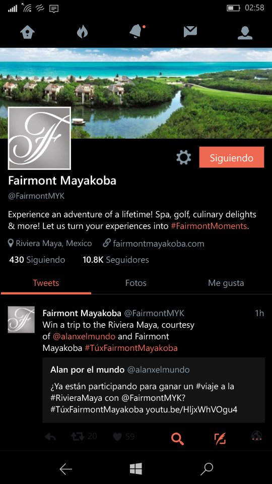 piit_sj's tweet photo. #TúxFairmontMayakoba @FairmontMYK @alanxelmundo ya quiero conocer la Riviera Maya! Espero ser la afortunada! ☀🌴🐢 https://t.co/2TshXWZwVa