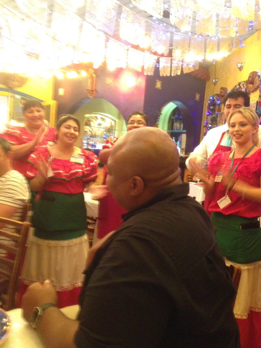 Enjoyed celebrating coach Chops birthday last night!