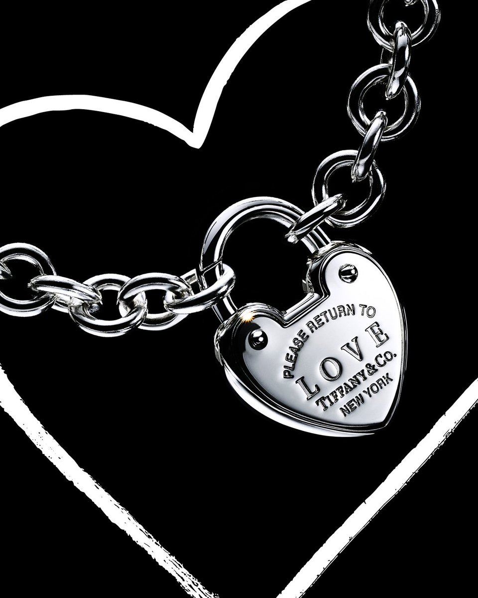 tiffany love lock necklace