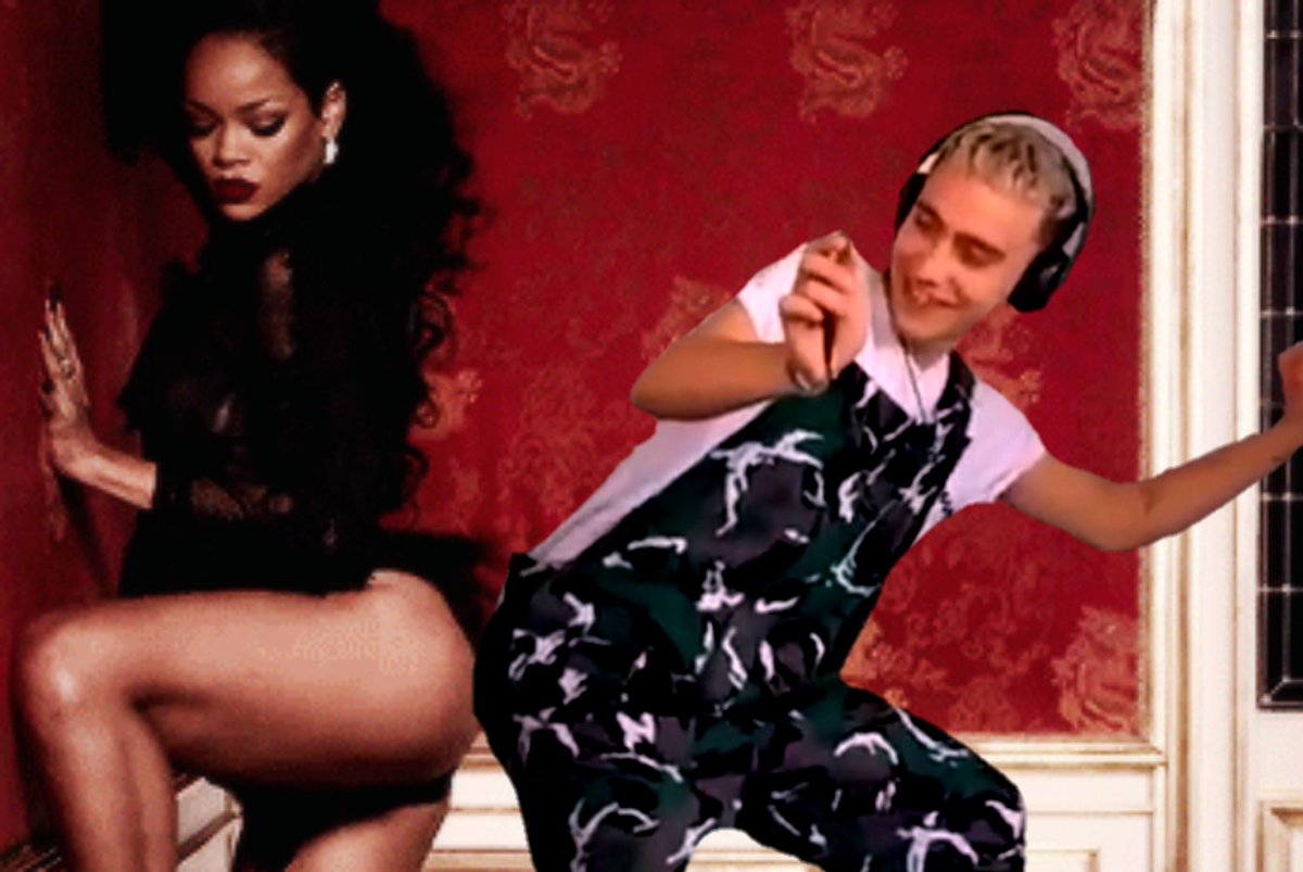ollydancing's tweet image. i didn't make an edit with rihanna but olly mentioned that i did, so here it is