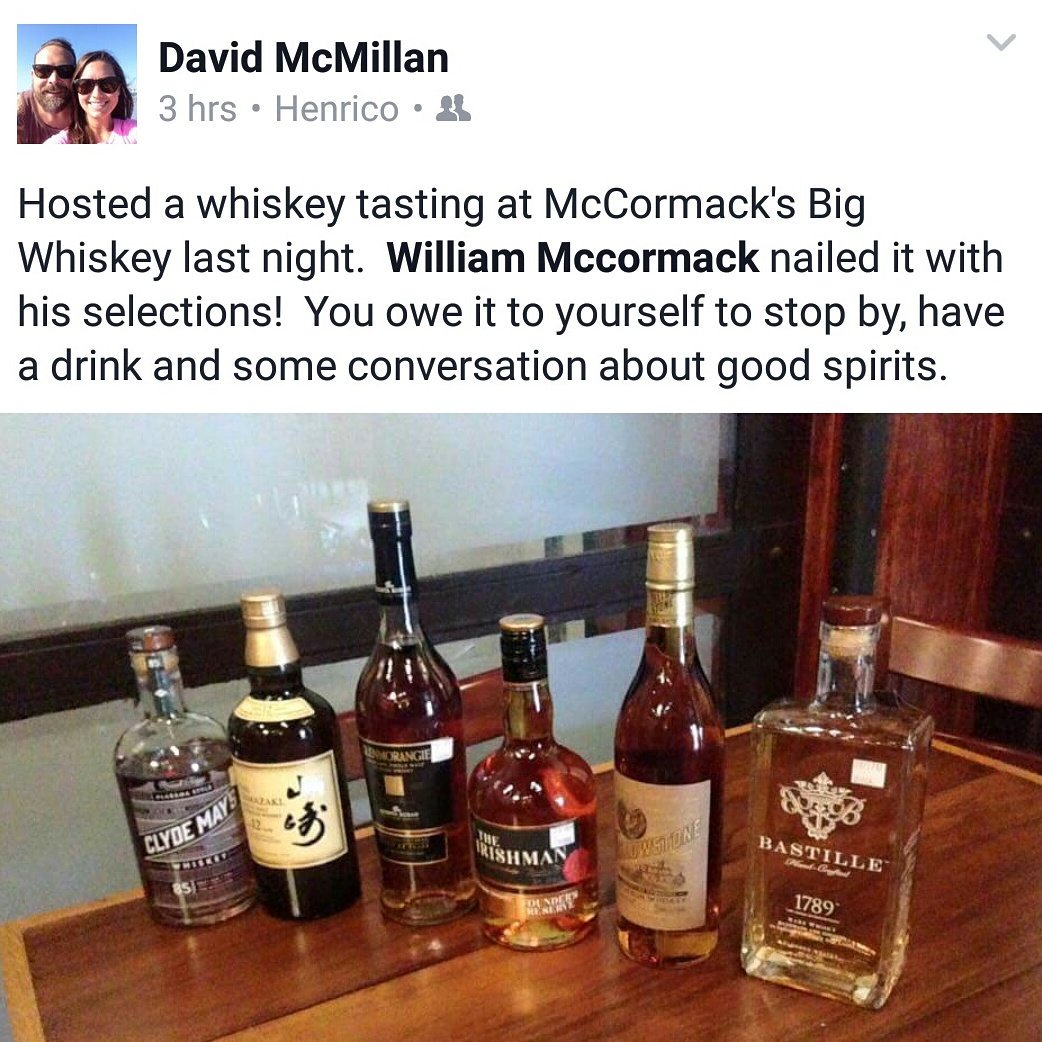 macmccormack's tweet image. This was a ton of fun.. whiskey of the world #McCormacksbigwhisky