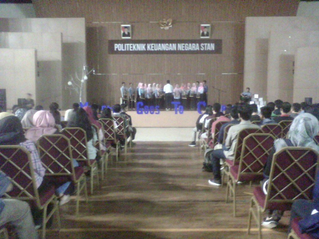 Penampilan angklung sabdanusa di acara talkshow mgtc2016