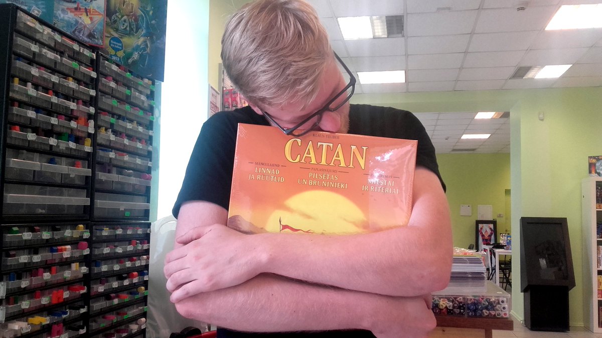 Gaidīts un sagaidīts! Catan paplašinājums "Pilsētas un Bruņinieki" ir klāt! bit.ly/29Q8KXg