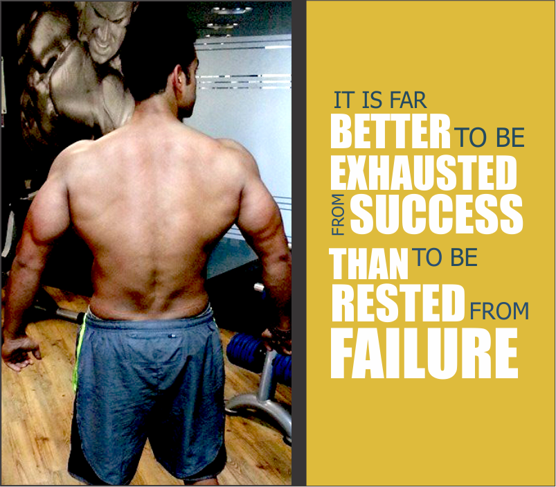 theudham's tweet photo. In order to succeed, your desire for #success should be greater than your fear of failure. #theudham @GoldsGym #Fit https://t.co/3tK4qeILzV