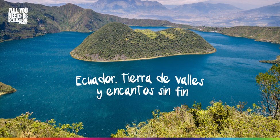 Vive momentos en la vida que te dejarán sin aliento, como en ningún otro lugar. #AllYouNeedIsEcuador