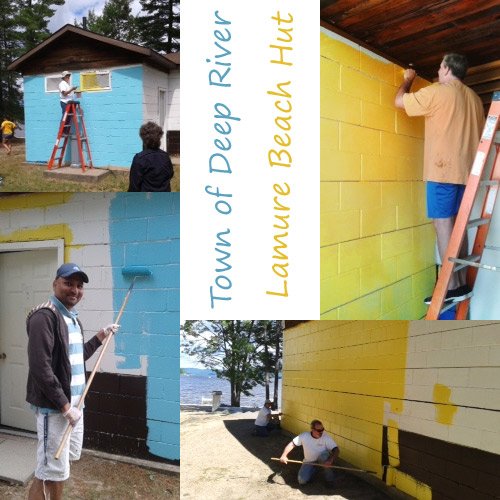 The Beach Hut gets a new look with a Caribbean theme! If those pines were palms, could you tell the difference?