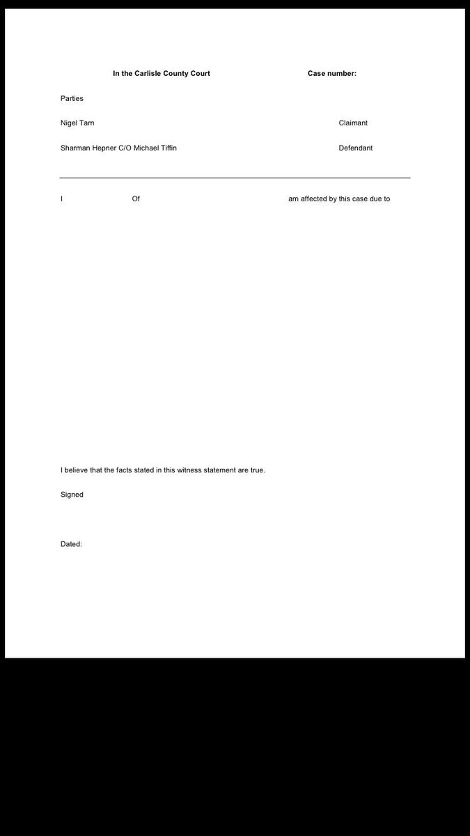 And/or email nyj@moobars.co.uk with your reasons for the court hearing on Monday!