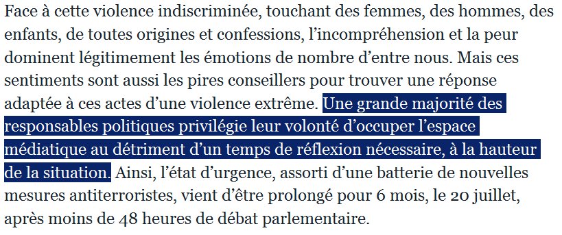 OIP_sectionfr's tweet photo. .@amnestyfrance rejoint la longue liste des défenseurs des droits indignés des décisions prises ces dernières 48h https://t.co/rNdDkVpKG0