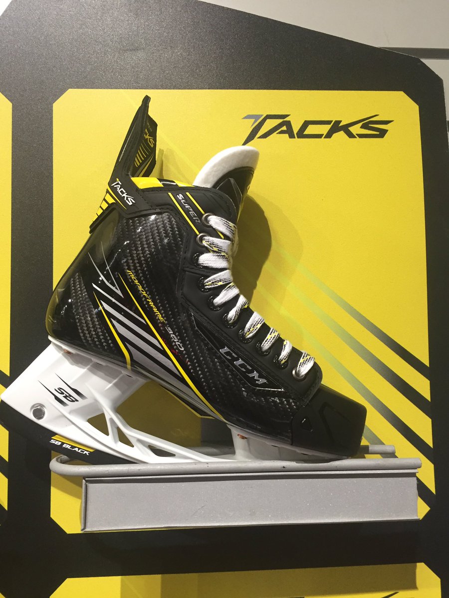 JustHockeySFS's tweet photo. Be ahead of the game with the new @CCMHockey #SuperTack skate as it is finally available after 5yrs in the making https://t.co/A0aRo8bhiX