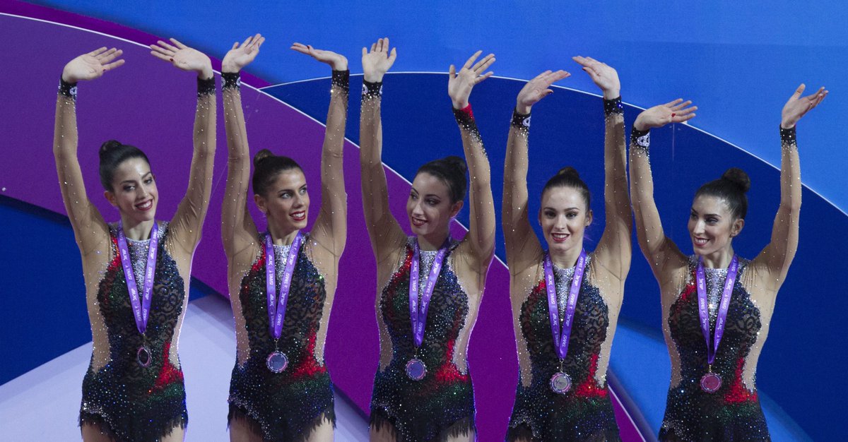 LaLigaPlus's tweet photo. ¡Este es el #equipaso de Gimnasia Rítmica que representará a 🇪🇸 en @rio2016_es! ➡ https://t.co/vvBdQidr3s https://t.co/tQzgeLJpZh