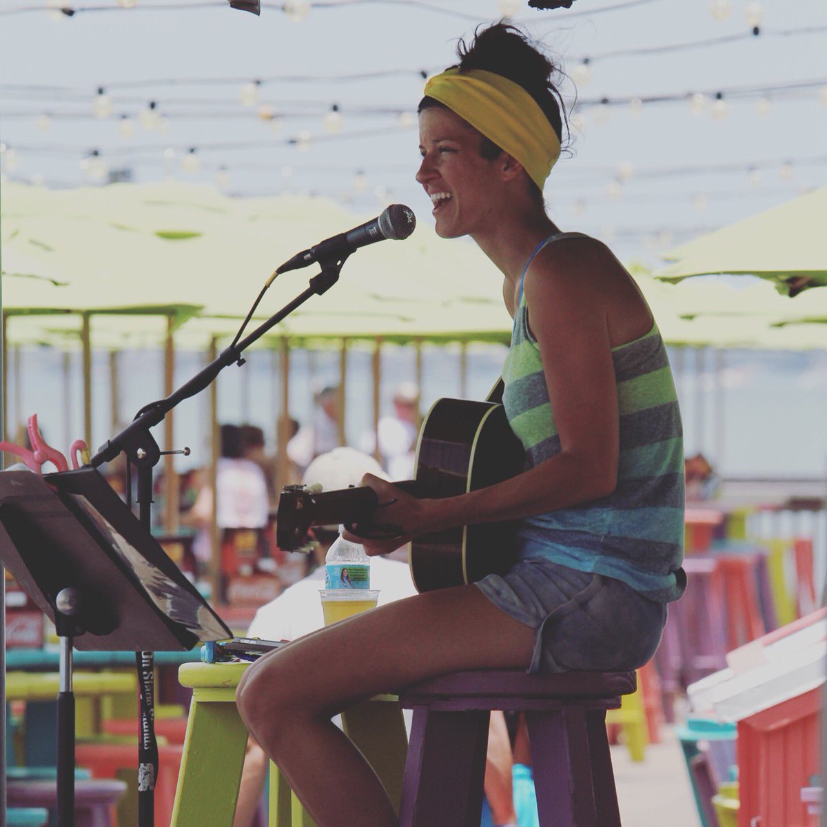 Miss Marjory Lee plays this afternoon 1-4. #KeyWest #FloridaKeys #SunsetPier