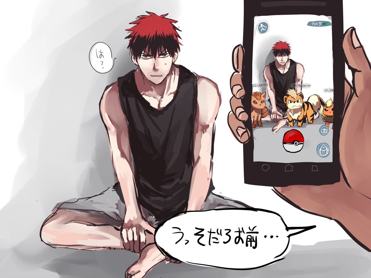 黒子「火神くんにポケモンgo向けるとすごいですよ、なんかもう愛されてるっていうか」
青峰「?ふーん」 