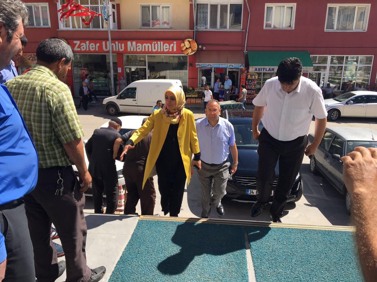 Erzurum AK Parti milletvekili Sayın Zehra Taşkesenlioğlu ilçemizi ziyaret etti