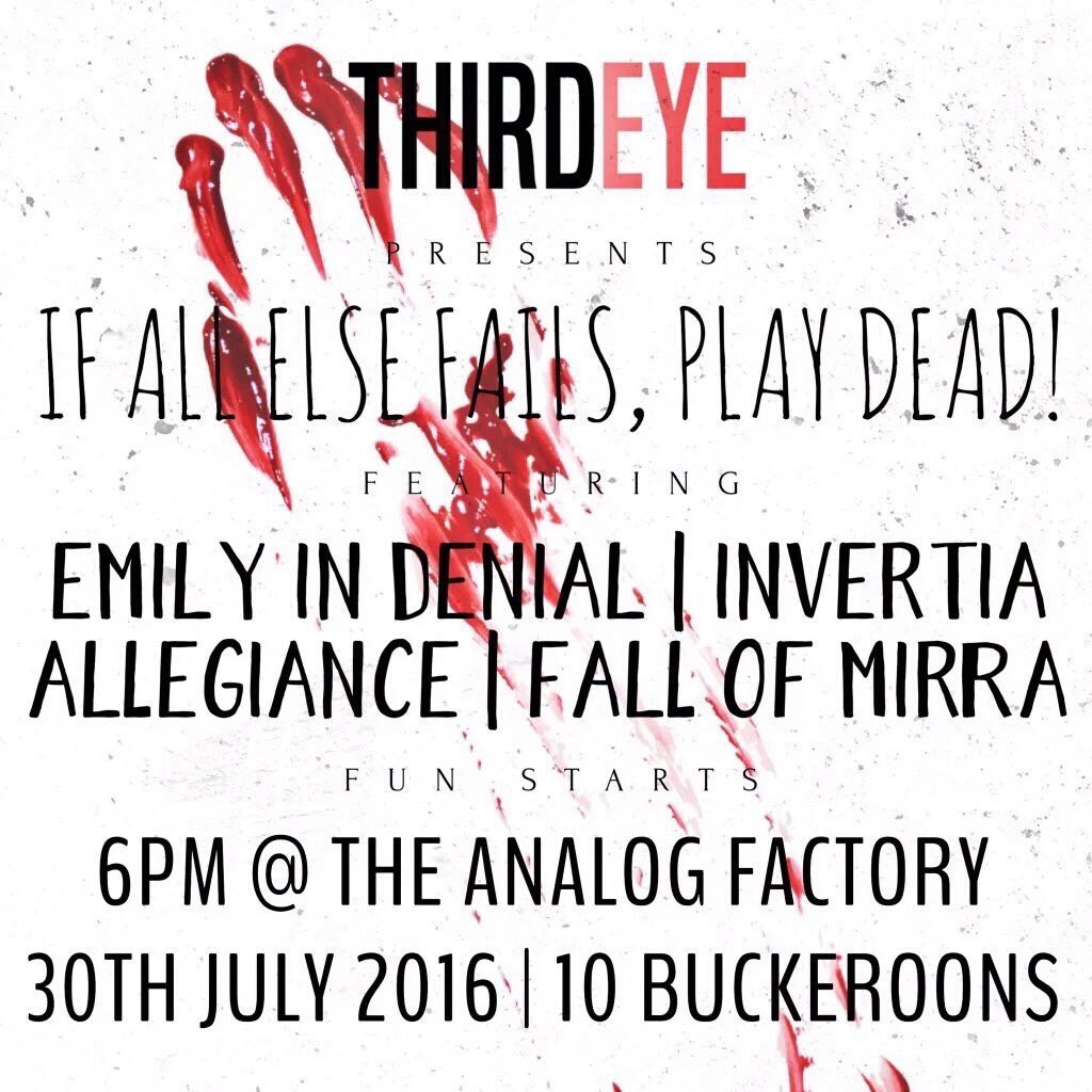 DUE TO UNFORESEEN CIRCUMSTANCES THIS SHOW WILL BE POSTPONED FOLLOW <a href="/thirdeyeshows_/">T H I R D / E Y E</a> FOR UPDATES