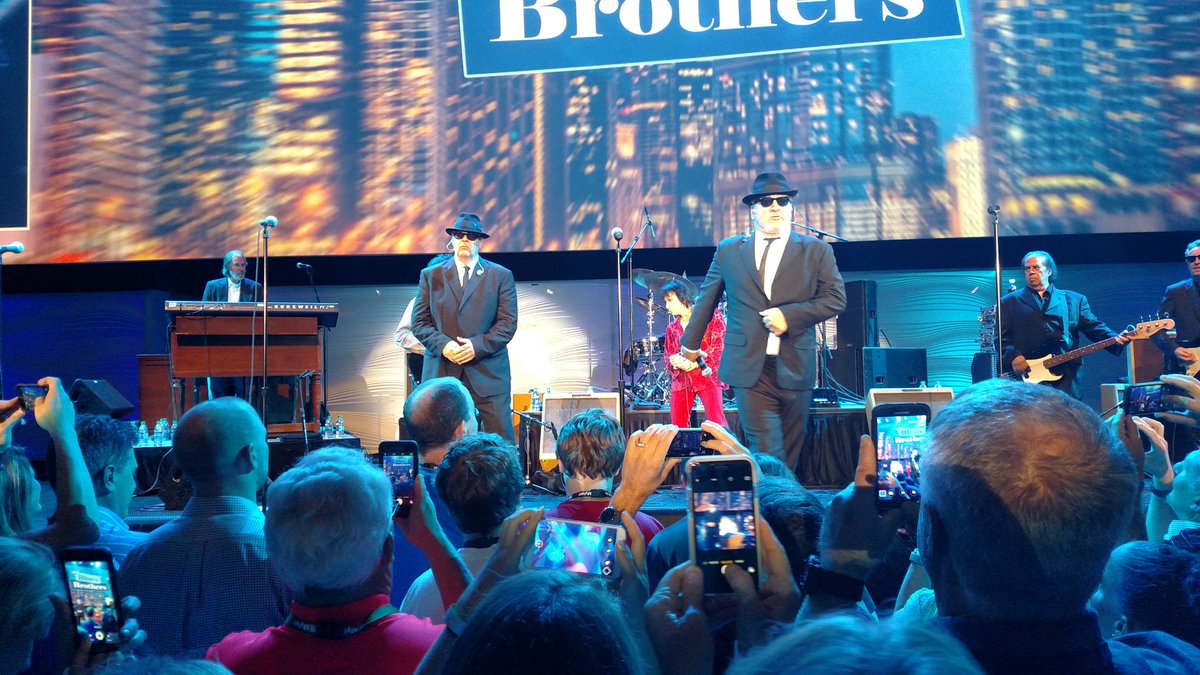 JillWPharmD's tweet photo. Blues Brothers Rocked!! #ChicagoRBC https://t.co/40E4RX6Tk2