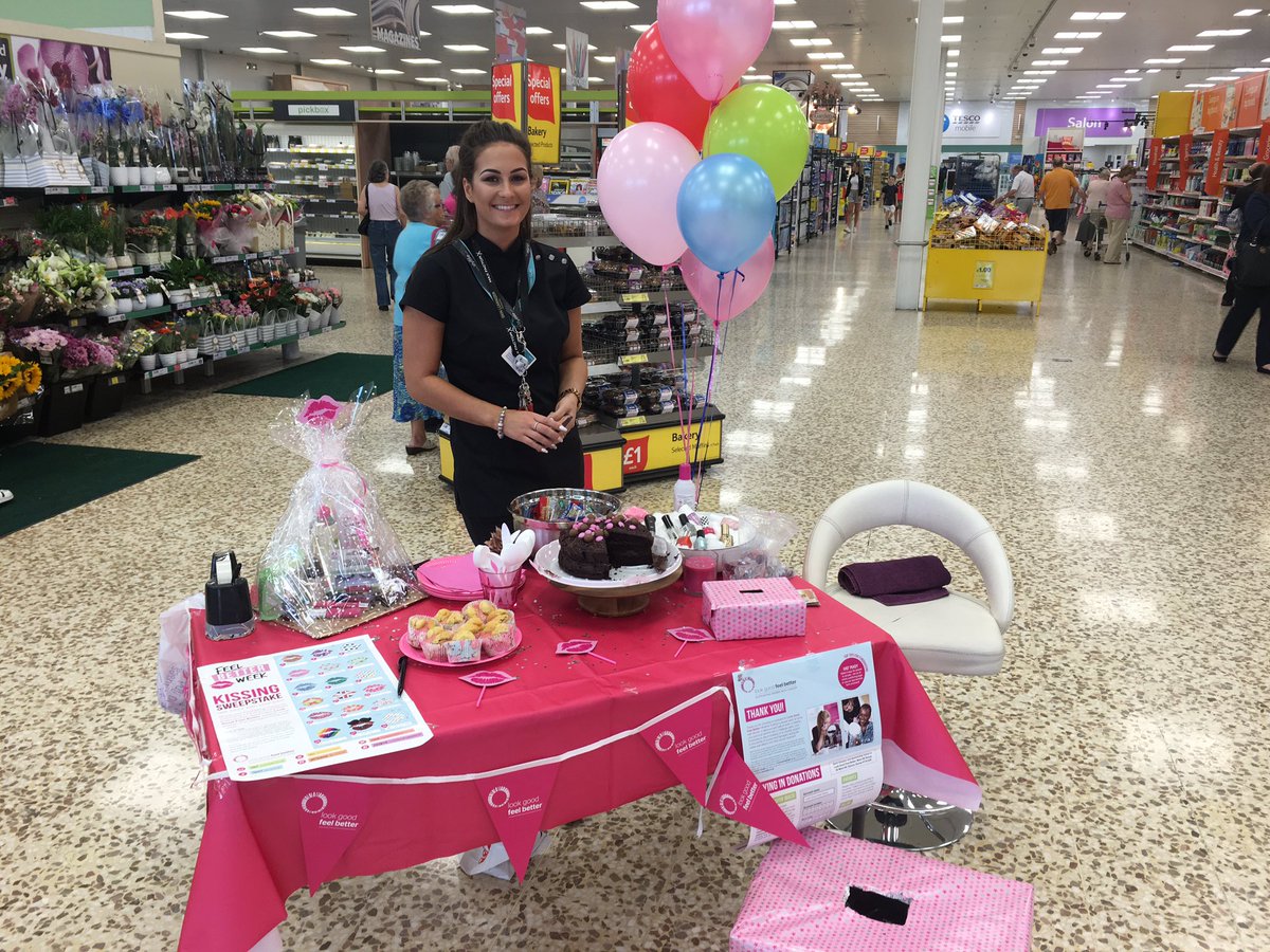 Fun, games and cake instore today to raise money for a good cause. #lookgoodfeelbetter <a href="/lgfbuk/">Look Good Feel Better UK</a>