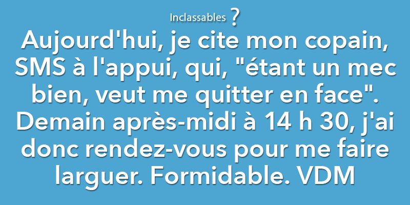 viedemerde's tweet photo. On ne peut qu’admirer la délicatesse de cet homme. https://t.co/v4LsfDFc08