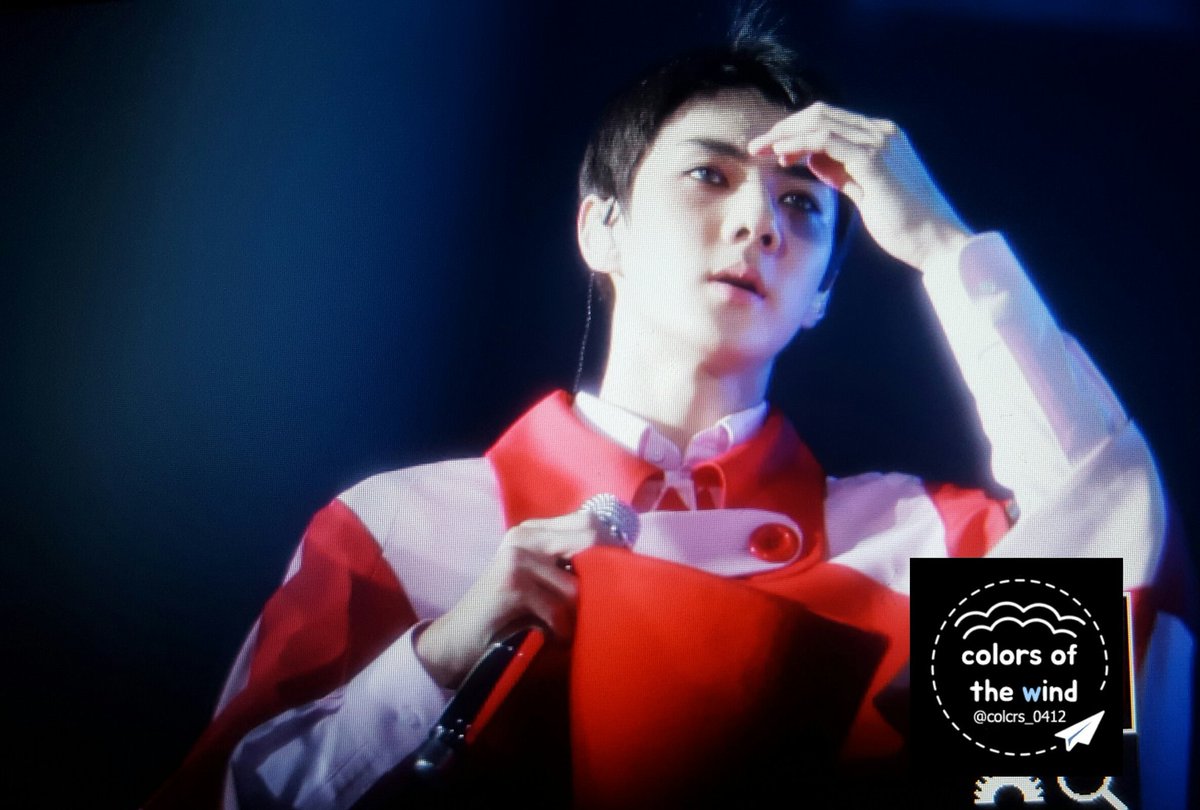 Colors_0412's tweet photo. 160722 Exo'rdium 세훈이 ㅠㅠ 멋있어 귀엽고멋있고정말 훌륭해 #sehun #세훈 https://t.co/EE43h1q2tZ