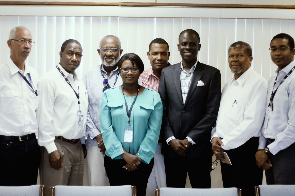reyel_info's tweet photo. Haiti-Télécommunication: Séance de travail ce jeudi du DG du #Conatel, @altemajm et de l'Ing Jolibois avec l'#OFNA https://t.co/5zDwodPcav