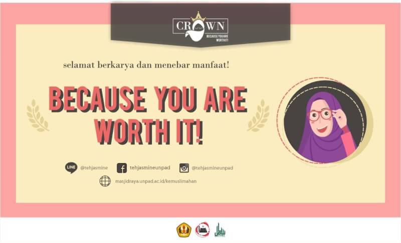 infojatinangor's tweet photo. Agustus nanti akan ada big event Kemuslimahan Unpad, CROWN, Incredible in Your Wonderful Deen 😄 https://t.co/xoiAB7ni5O