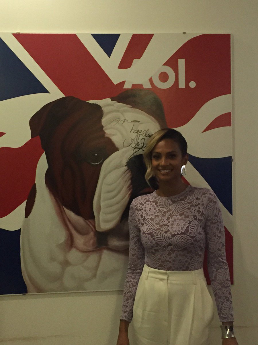 BUILDseriesNYC's tweet photo. No Bull...@AleshaOfficial helped us launch @AOLBUILD_UK today! So honored - thank you! https://t.co/Fr9sBDW43q