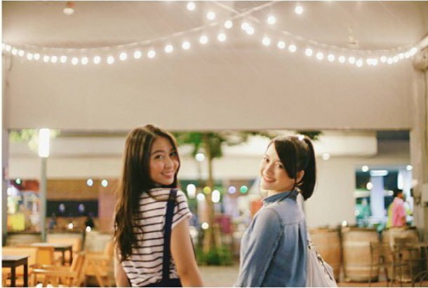 FansFar48_'s tweet image. [Repost] From Kinal's instagram 
@veJKT48 and @kinalJKT48 #Dow