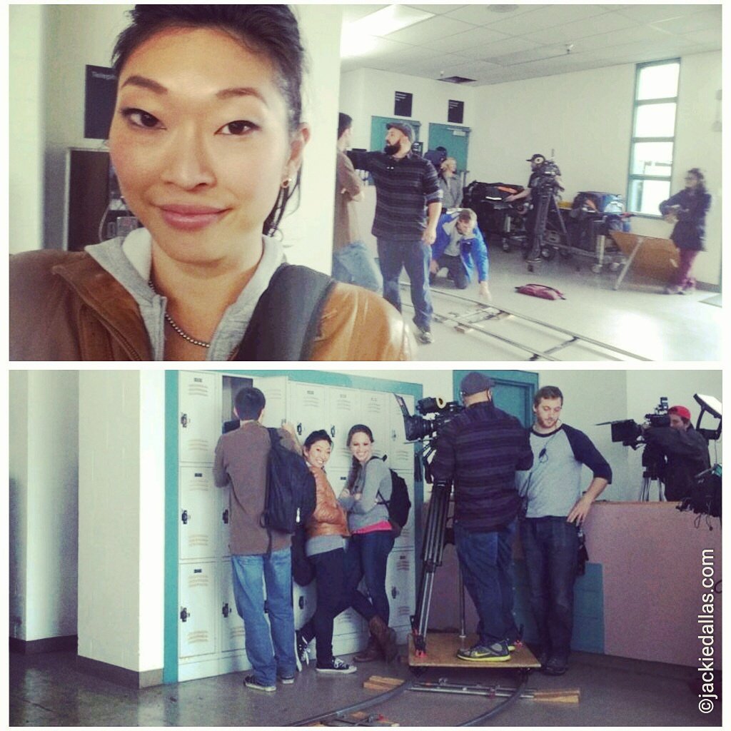 JaxDallas's tweet photo. Some #bts of episode 810 of #iagawi by #indigofilms. I work mult scenes, including this one.. can you spot me all? https://t.co/uGSNcrCFdh
