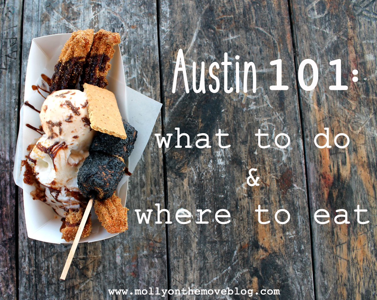Austin 101: What to do &amp; Where to Eat  buff.ly/2a5nxNm <a href="/mollyoconnor94/">Molly O'Connor</a> #mollyonthemove