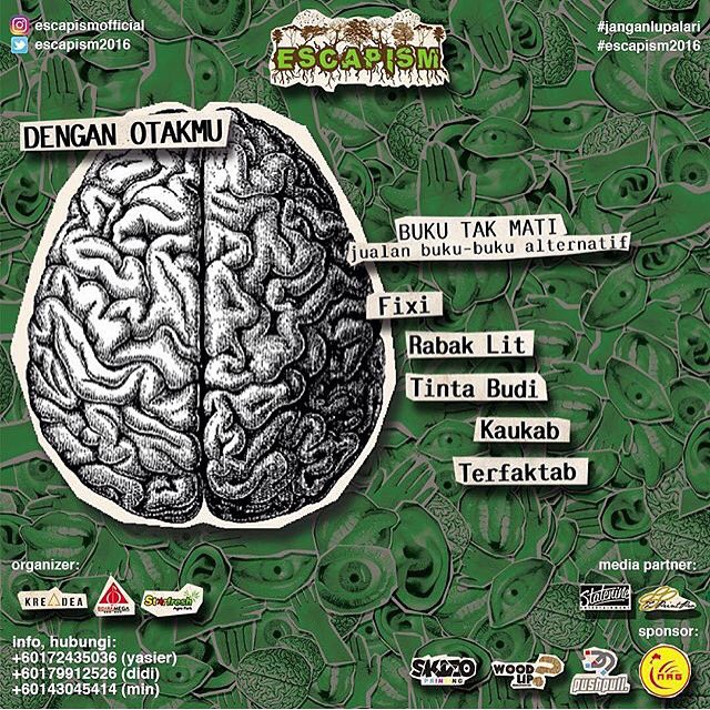 dokupustaka's tweet photo. Esok dapatkan buku #SayaBukanFanatik di Starfresh Agropark, Seremban sempena #Escapism2016. Acara mula jam 10 pagi. https://t.co/DZwEvV8NNI