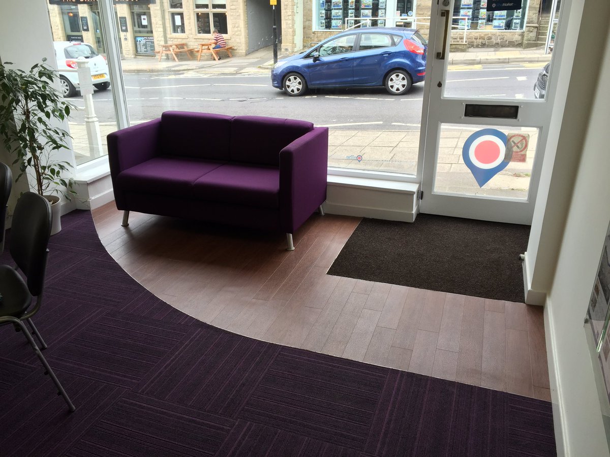 ABS_Prop_Spec's tweet photo. New @burmatex code carpet tiles with @Polyflorltd beveline merbau tile fitted recently @haybrookuk Banner Cross https://t.co/mFO6iTNPx5