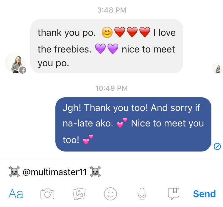 jin1992cokr's tweet photo. #MM11_Feedbacks 

Successful meet up earlier at PRC mcdo. 💕 https://t.co/nhM86IlNpA