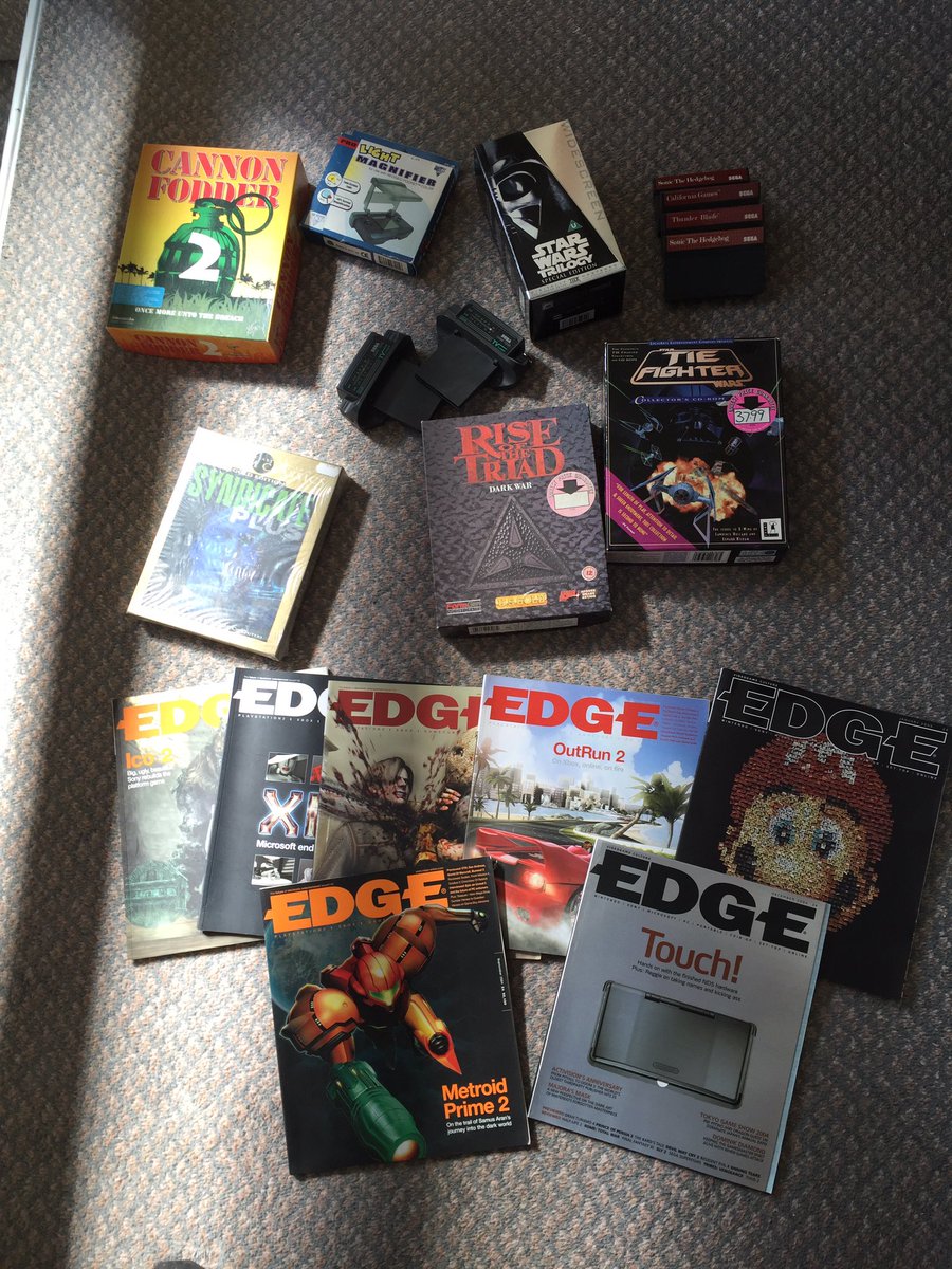 I'm having a clear out, does anybody want any of this shizzle?