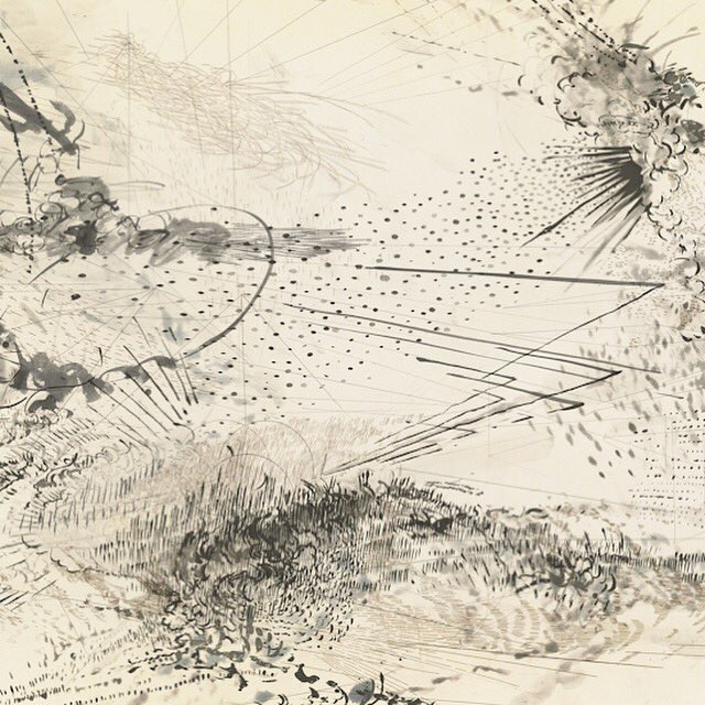 SGCIMembers's tweet image. A little #JulieMehretu for your day... #etching #spitbite #aquatint #engraving #graphite and #wash @CrownPointPress