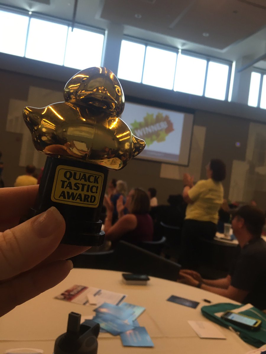 MrsBaroldi's tweet photo. I got a golden goose! #Top10 #DENSI2016 #GooseChase #TimeOfMyLife https://t.co/vhJlW82y7l